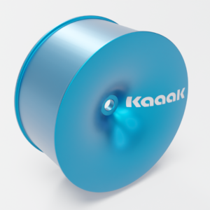 Transmitter alloy wheel (for Flysky noble) light blue